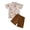 Brown, variant on Gubotare Short Sets for Boy Casual Summer Baby-boys Graphic T-shirt and Shorts 2-piece Outfit Set (Blue,12-18 Months)