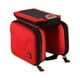thumbnail image 2 of Soidarity Bolsa de teléfono móvil con pantalla táctil para bicicleta, bolsas de travesaño portátiles para bicicletas, cierre de cremallera, Ciclismo Rojo, 2 of 6