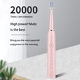thumbnail image 3 of Travel Electric Toothbrush with 2 Brush Heads & Timer - 5 Modes, IPX7 Waterproof, 60-Day Battery, Compact for On-the-Go Use, 3 of 8