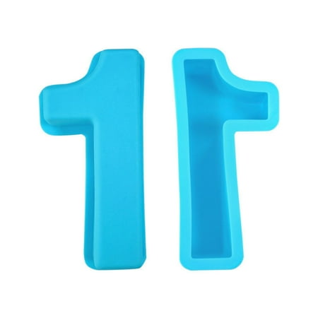 

Number Moulds Baking Forms Small Silicone Number Mold Cake Pan Number Cake Pan Silicone Number Cake Molds for Baking PC