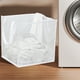 thumbnail image 5 of Cesta de ropa plegable con asas | Cesto de malla portátil para ropa sucia | Diseño plegable que ahorra espacio | Blanco o gris | 33 x 33 x 33 cm, 5 of 7
