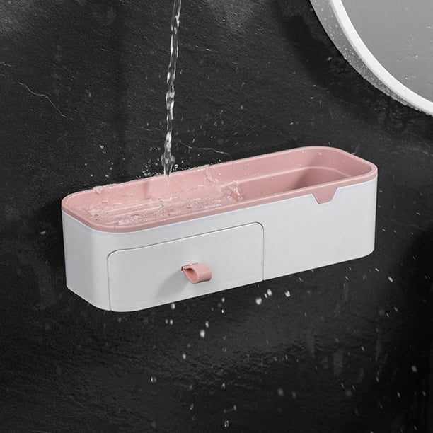 Estantes organizadores de baño, estante organizador de ducha, organizador creativo de cosméticos, organizador de baño, para sala de estar, ducha BLESIY Estante de ducha