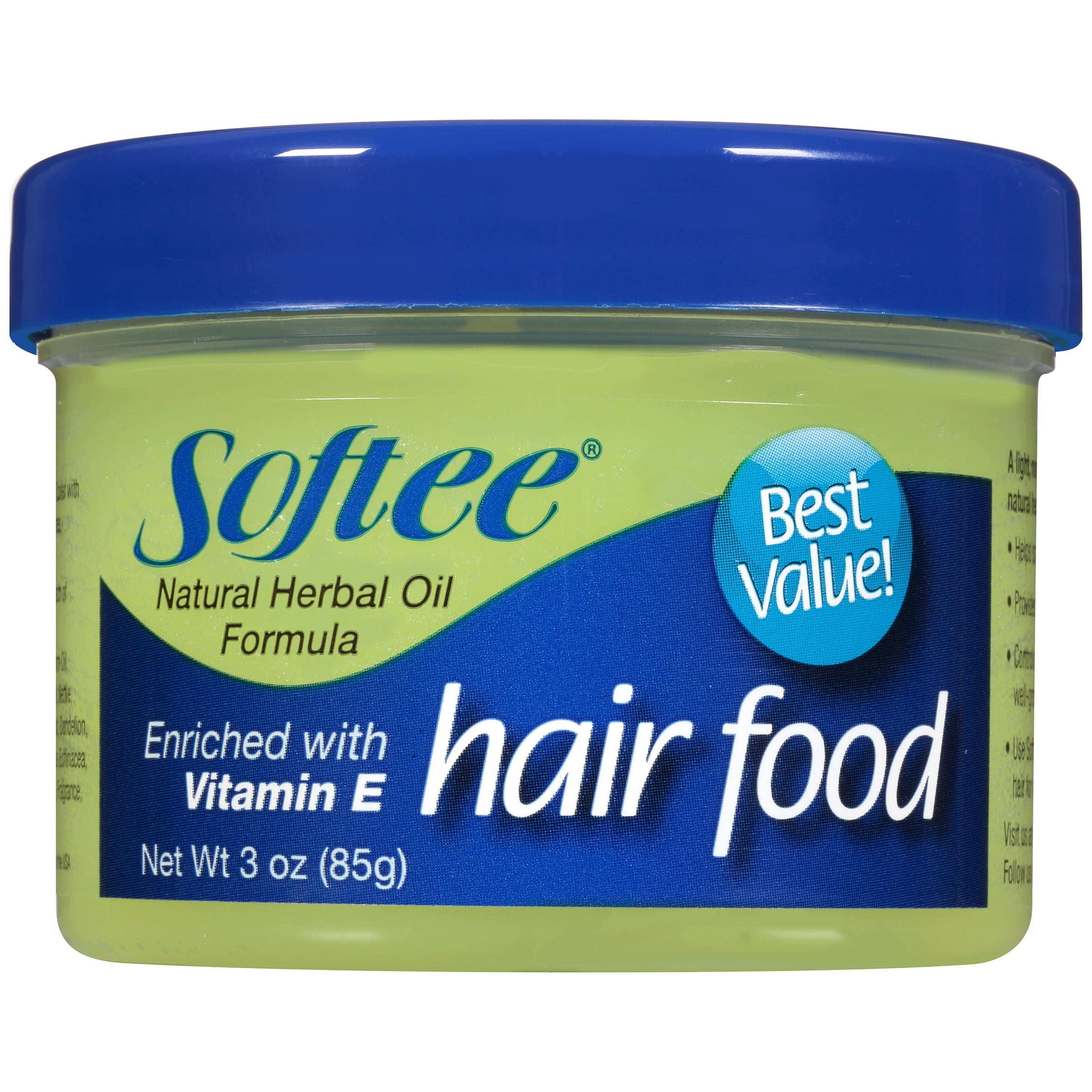 Softee Hair Food 3 oz. Jar - Walmart.com