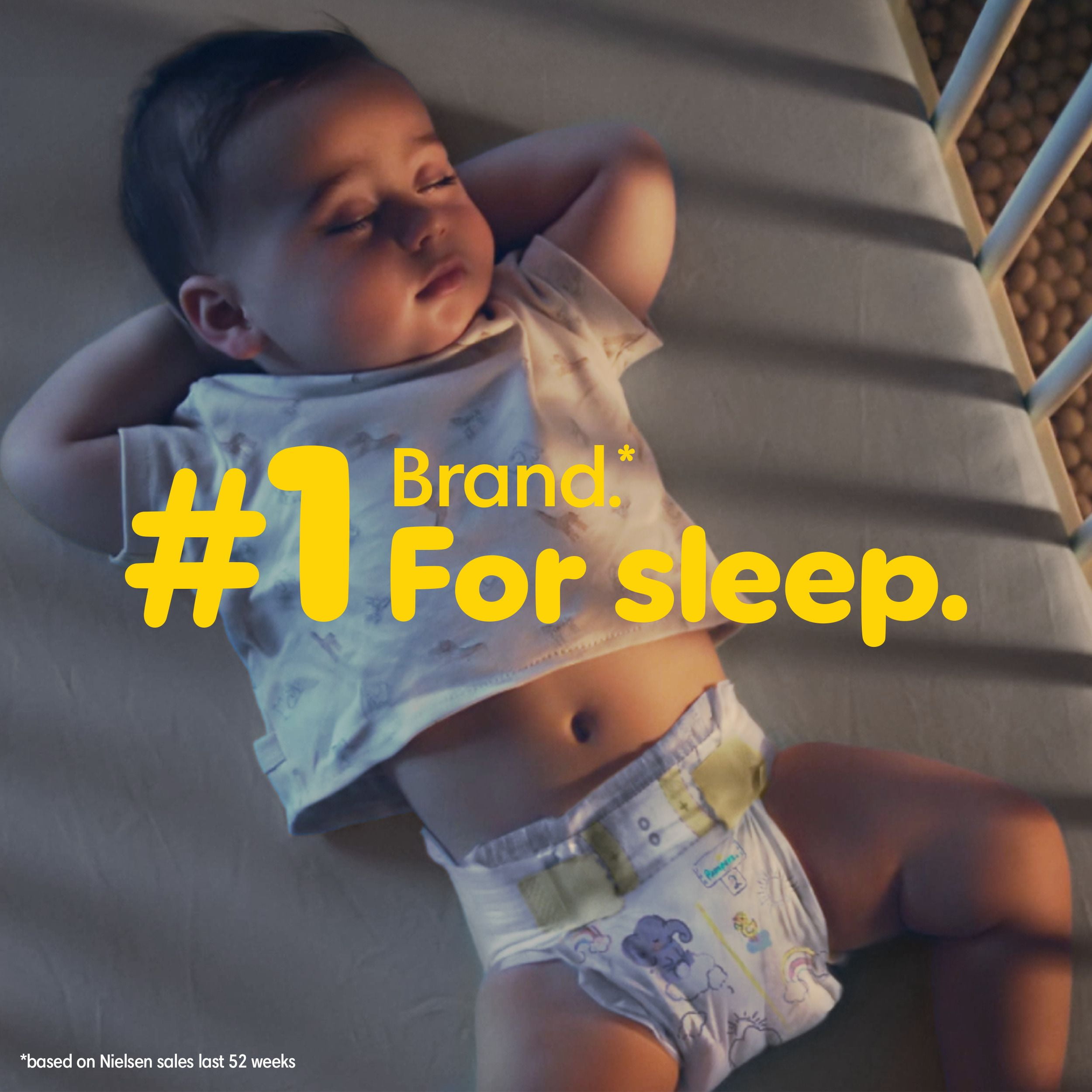 Pampers Swaddlers Diapers, Size S8 (30+ lbs), Absorbent, Keeps Baby Dry and Comfortable, Skin Safe Disposable Baby Diaper, 58 Count