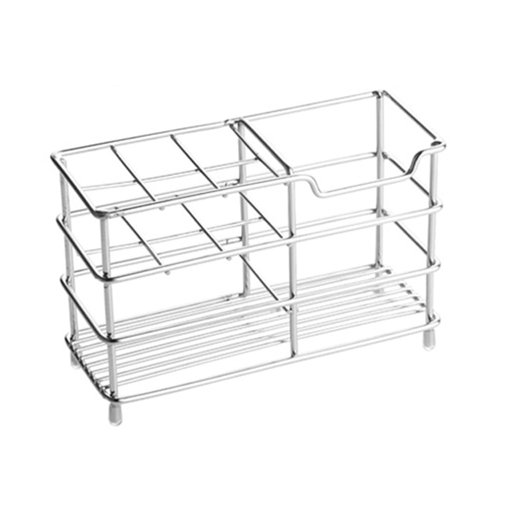 Toothbrush Holder, Stainless Steel Multifunctional Tooth Brush Holder