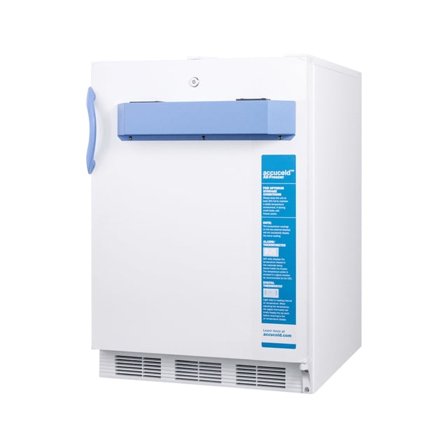 Accucold VT65MLBIMED2ADA 24" One-Section Undercounter Pharmaceutical Freezer - White, 115v