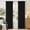 Black, variant on 100% Blackout Curtains for Bedroom Decor Beige Linen Textured Insulated Thermal Curtains with Blackout Lining Living Room Curtains 84 Inch Long Noise Reducing Drapes Back Tab Window Drapes 2 Panels
