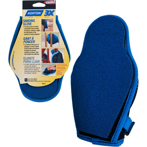 Sanding Glove For Wood Working/finishing Norton Paint Sundries 8014789