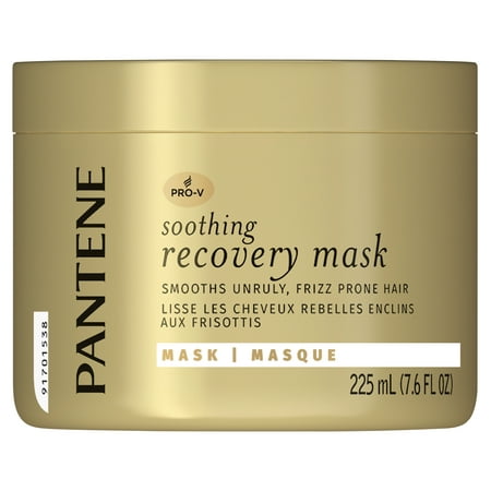 Pantene Pro-V Soothing Recovery Hair Mask for Smoothing Unruly, Frizz Prone Hair, 7.6 fl