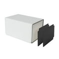 thumbnail image 3 of LOVIVER Boîte de Rangement pour Cartes à Collectionner Cartes de Football TCG Blanc, 3 of 8