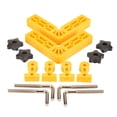 thumbnail image 1 of Abrazaderas de ángulo recto, 2 piezas Abrazadera de fijación para carpintería con posicionamiento de 90 grados Abrazaderas de ángulo de grado Solución innovadora, 1 of 8