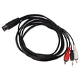 DIN 5 Pin to DC 3.5mm and 2 RCA Cable Universal DIN 5 Pin Male to DC 3 ...