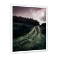 thumbnail image 3 of Designart 'Countryside Muddy Road Under Full Moon' Modern Framed Art Print, 3 of 4