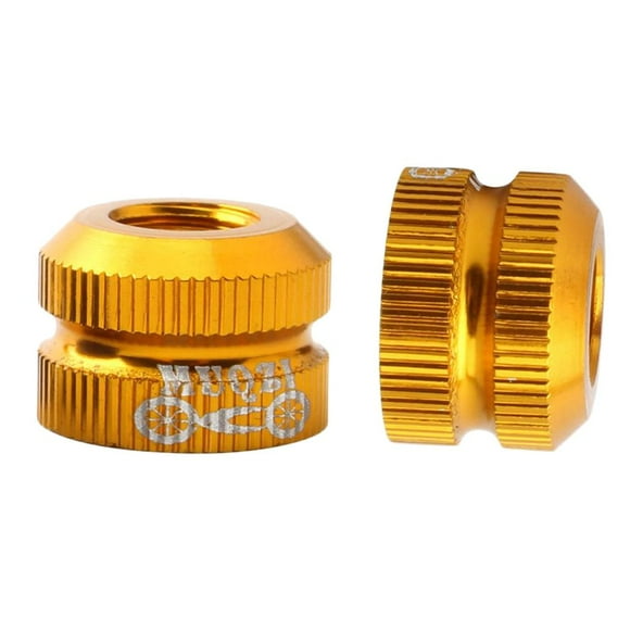 Tuerca boca de del neumático del vacío de del tubo Amarillo shamjiam Tuerca de boca de la bicicleta de neumático de vacío de la bicicleta