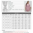 thumbnail image 2 of Summer Dresses for Women Maxi Dress Plus Size Dress Mid Length Skirt Solid Color Waist Sexy, 2 of 6