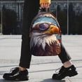 thumbnail image 2 of Lukts Bald Eagle Pilot Pattern 15 Inch Student Backpack, Waterproof Laptop Backpack with Adjustable Shoulder Straps, Lightweight Travel, Campus Backpack, Unisex, 2 of 6
