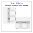 thumbnail image 4 of "Customizable Toc Ready Index Black And White Dividers, 12-Tab, Letter | Bundle of 5", 4 of 7