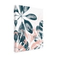 thumbnail image 2 of Trademark Fine Art 'Tropical Blush Plants I' Canvas Art by June Erica Vess, 2 of 4