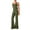 Green, variant on ZACPNCV Jumpsuits for Women's Yoga Suit Flared Pants Dance Fitness Suit Hip Lifting Sports Running Jumpsuit Black