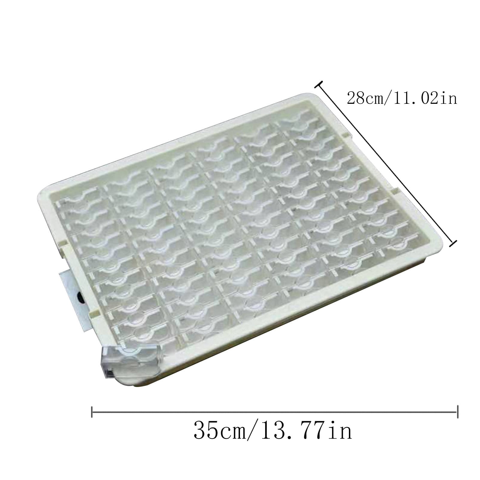 BNNG 5d Diamond Painting Embroidery DIY Tool Accessories Small Transparent Case Square Bottle for Diamond Drill Storage, Removable Clear Plastic Painting Drill Organizer with Snap Shut Lid