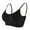 Black, variant on for Women Solid Color Sports Bras Padded Workout Tops Sling Bra Ladies Underwear Support Crop Tops