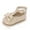 Beige, variant on HQiJIAN Toddler Kids Girls Soild Bowknot Princress Shoes Soft Sole The Floor Barefoot Non First Prewalker Shoes,Beige Sizes 4 Toddler