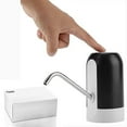 thumbnail image 2 of Electric Drinking Water Bottle Pump Portable LED Light Bottled Water Pump USB Rechargeable Dispenser for Home Office(Black), 2 of 9