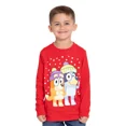 thumbnail image 2 of Bluey Boys Holiday Graphic Tee with Long Sleeves, 2-Pack, Sizes 4-8, 2 of 7