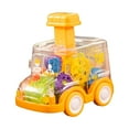 thumbnail image 4 of Juguetes de autobús de engranajes transparentes Macarena Amarillo, 4 of 8
