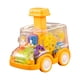 thumbnail image 4 of Juguetes de autobús con engranajes Juguetes de desarrollo de juguetes de engranajes Juguetes interactivos Coche deslizante para vacaciones Amarillo, 4 of 9