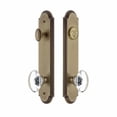 thumbnail image 6 of Grandeur Arc Tall Plate Single Cylinder One Piece Knobset with Provence Knob, 6 of 6