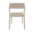 thumbnail image 4 of Compamia Snow Dining Chair Taupe, Set of 2, 4 of 6