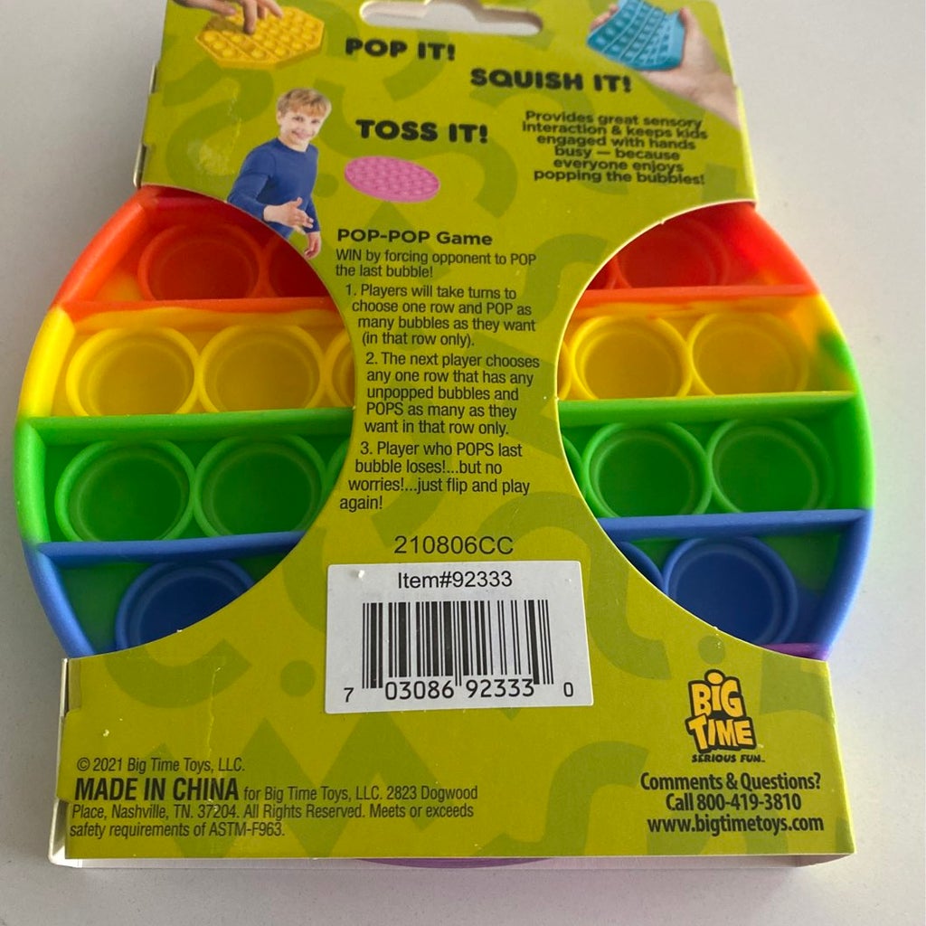 Pop Pop Poppers Rainbow Circle - Sensory Toys - image 3 of 5
