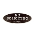 thumbnail image 4 of CXYYY 2x5 Inch No Soliciting Sign – Durable & Door Sticker For Home & Business, 4 of 4