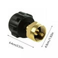 thumbnail image 3 of Outdoor Propane Cylinder Adapter 1 Pound Bottle Connector for Camping Stoves and Heaters with High Performance Brass Fittings, 3 of 4