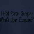 thumbnail image 3 of CafePress - I Had Brain Surgery Whats Your Excuse T Shirt - Women's Traditional Fit Dark T-Shirt, 3 of 4