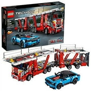 LEGO Technic Car Transporter 42098 Toy Truck and Trailer Building Set with Blue Car, Best Engineering and STEM Toy for Boys and Girls 2493 Pieces