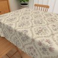 thumbnail image 7 of Vintage Floral Tablecloth 60x120 Inch,Water Resistant Rectangular Table Cover for Dining Room Farmhouse Home Decor, 7 of 7