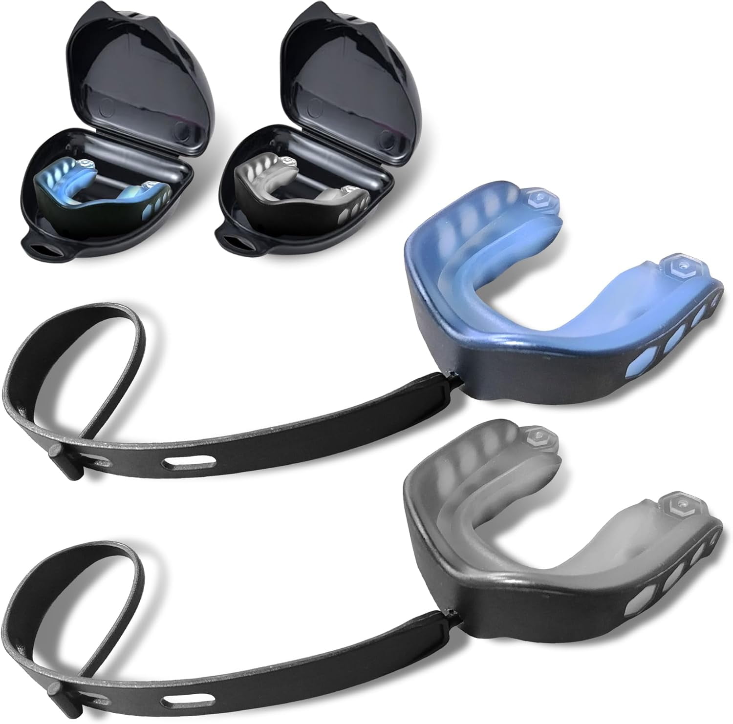 Shock Doctor Pro Strapped Mouthguard - Adult - Smoke HSA/FSA Eligible -  Walmart.com