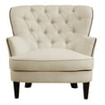 thumbnail image 2 of PRI Upholstered Accent Arm Chair in Beige, 2 of 3