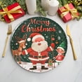 thumbnail image 5 of Luoshdecor 30Pcs Christmas Paper Plates,7 in Winter Santa Claus Disposable Plates Decorative Dinner Tableware for Christmas Party Supplies Home Decor, 5 of 6