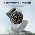 thumbnail image 5 of AIYOCK Compatible with Samsung Watch Ultra Band 47mm, Breathable Soft Silicone Magnetic Watch Band for Galaxy Watch Ultra 2024 Men Women, 5 of 8