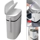 thumbnail image 4 of Cubo de basura con escobilla de inodoro, cubo para basura, cubos de basura para baño, caravana, oficina Blanco, 4 of 9