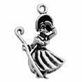 thumbnail image 1 of Sterling Silver 20" 1mm Box Chain 3D Little Bo Peep Pendant Necklace, 1 of 2