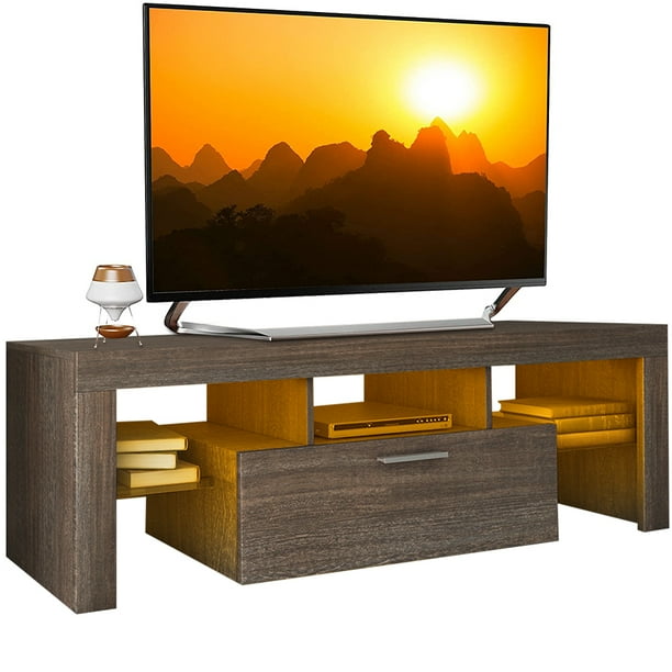 paproos New Upgrade Storage TV Stand for 55 Inch TV, TV with 16