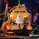 thumbnail image 4 of Uuiauoio Halloween Ghost Ornaments Spooky Cute Hanging Decor for Home Holiday Party Tree Decoration with Lantern and Black Cat Theme, 4 of 6