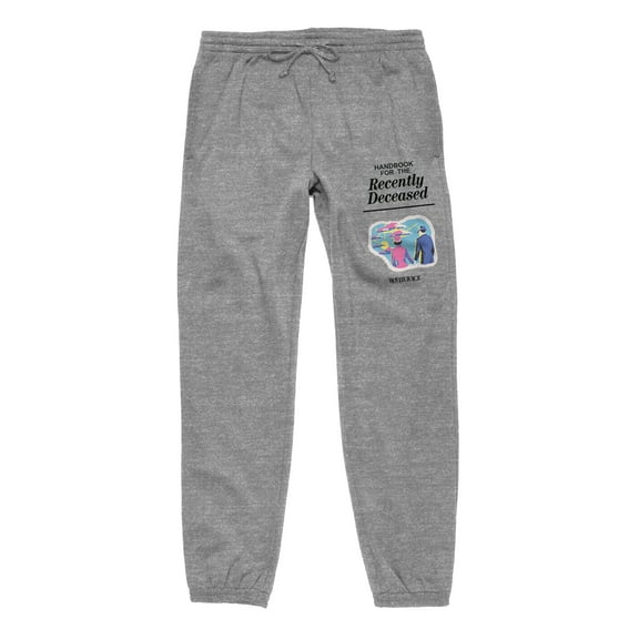 Beetlejuice Handbook Logo Adult Unisex Graphic Sweatpants-XS