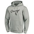 thumbnail image 2 of Men's Gray Chicago White Sox Team Lock Up Wordmark Pullover Hoodie, 2 of 3
