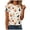 Beige, variant on Akiihool Halloween Tshirts Women Shirt Tee Funny Graphic Casual Halloween Athletic Tops (Purple,3XL)
