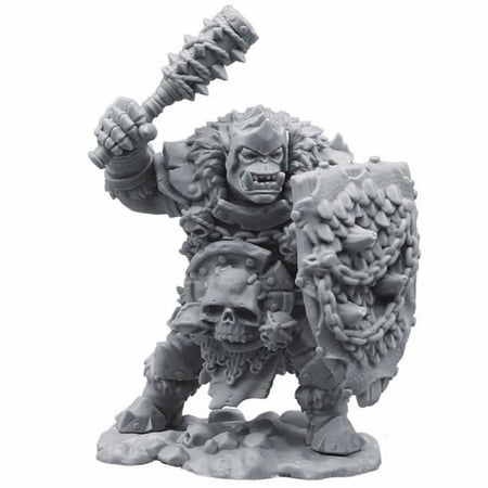 Orc Garr Iron Handed Figure Kit 28mm Heroic Scale Miniature Unpainted First Legion
